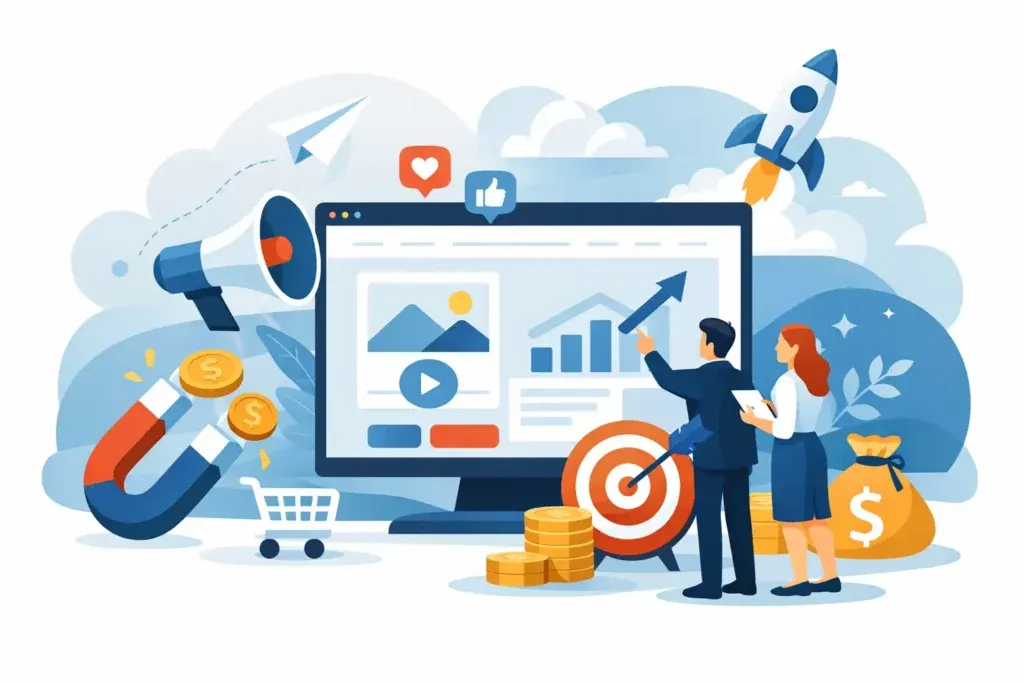 Landing page dla kampanii, który sprzedaje