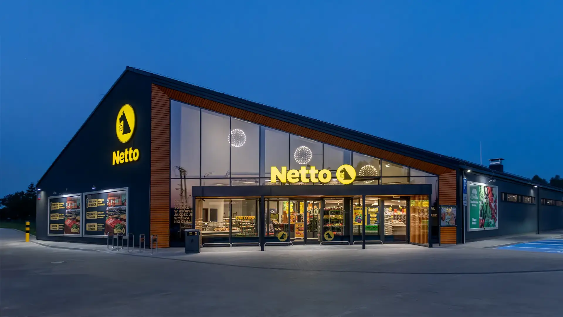 Netto – Oznakowanie · Obiekt