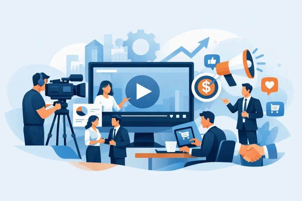 Produkcja wideo dla firm, która sprzedaje