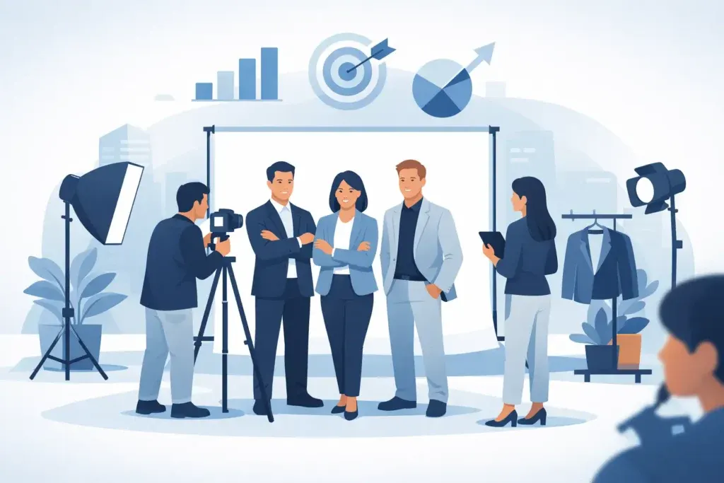 Sesja wizerunkowa firmy, która pracuje na markę